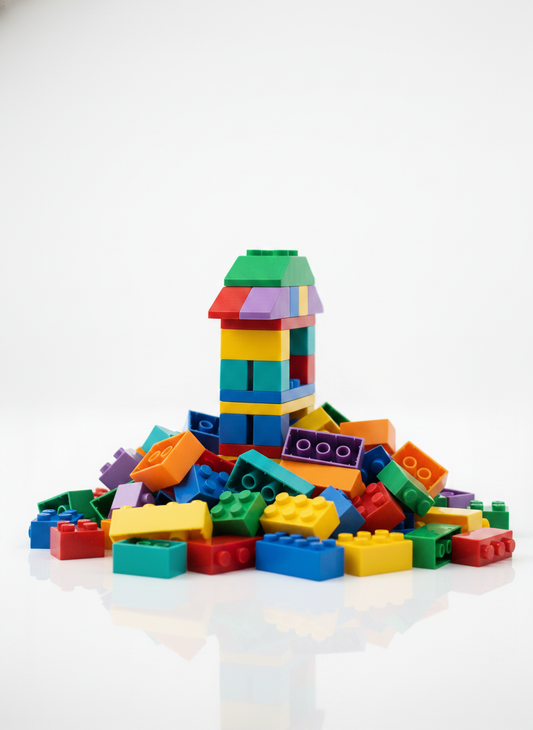Interlocking Bricks Toy Set