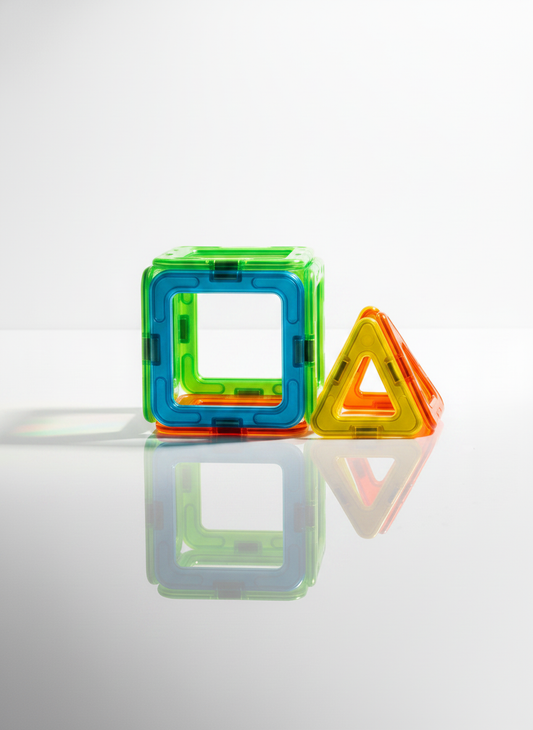 Magnetic Building Tiles Set