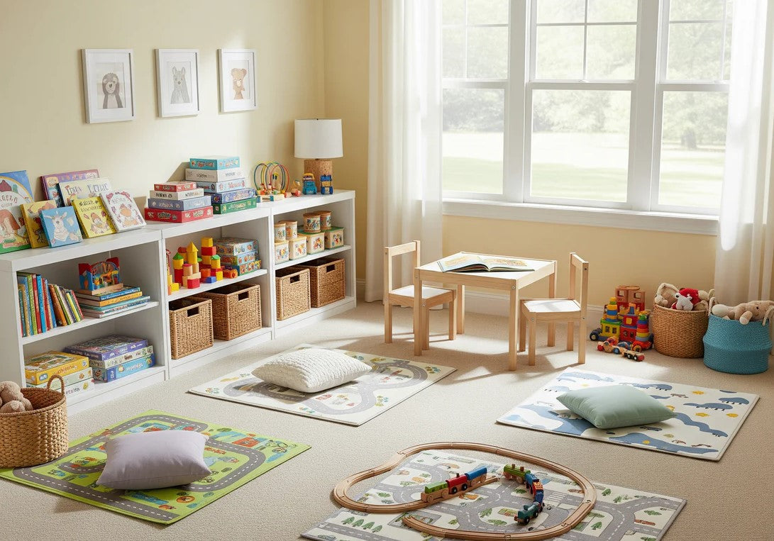 Designing the Perfect Playroom at Home or in a Preschool Setting