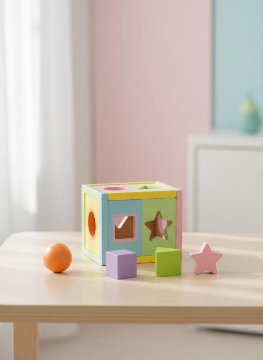 Shape Sorting Learning Box