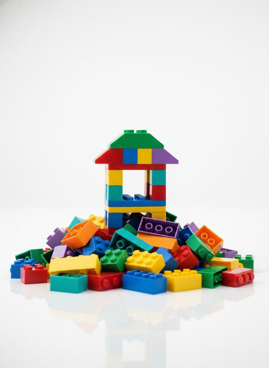 Interlocking Bricks Toy Set