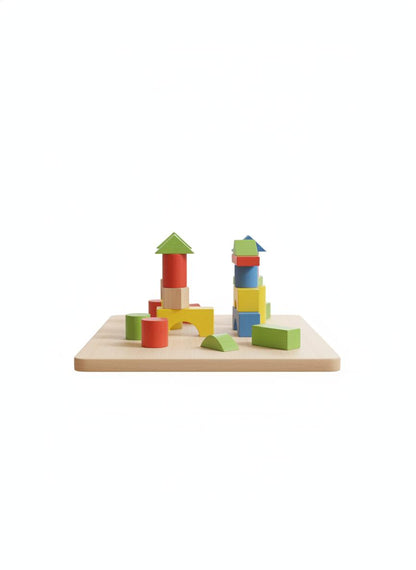 Colorful Building Blocks Set