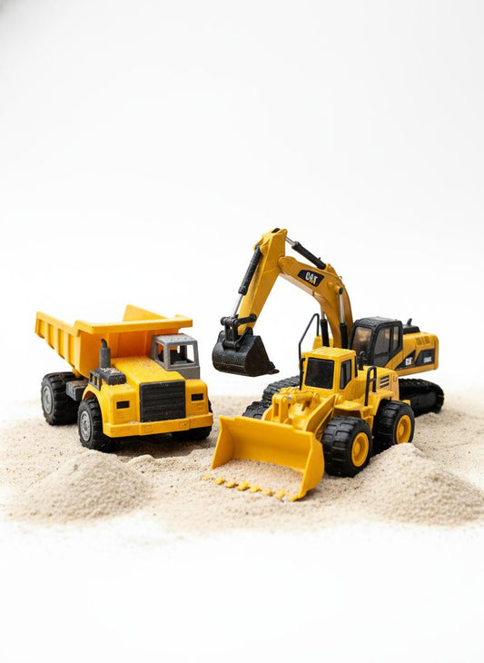 Construction Truck Toy Set