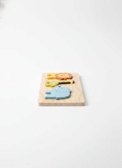 Wooden Animal Puzzle Set